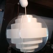 Lustre space age en pléxiglass - Preben Jacobsen & Brylle
