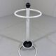 Umbrella stand in white & black by D-TEK 1980’s