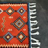 60s 70s Runner Rug Carpet Rug Space Age Flower Power Design 60s 70s