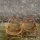 Pair of vintage rattan armchairs from the 1960s – a perfect timeless piece for indoors and outdoors.