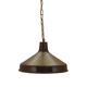 Brass pendant lamp from Denmark, industrial style, 1960s