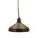 Brass pendant lamp from Denmark, industrial style, 1960s
