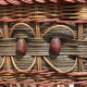 70s wicker and rattan hairdresser
