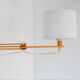 Mid-century Modern Scandinavian Accordion Wall Lamp, 1970s