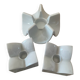 Trio of Arzberg Germany porcelain candle holders
