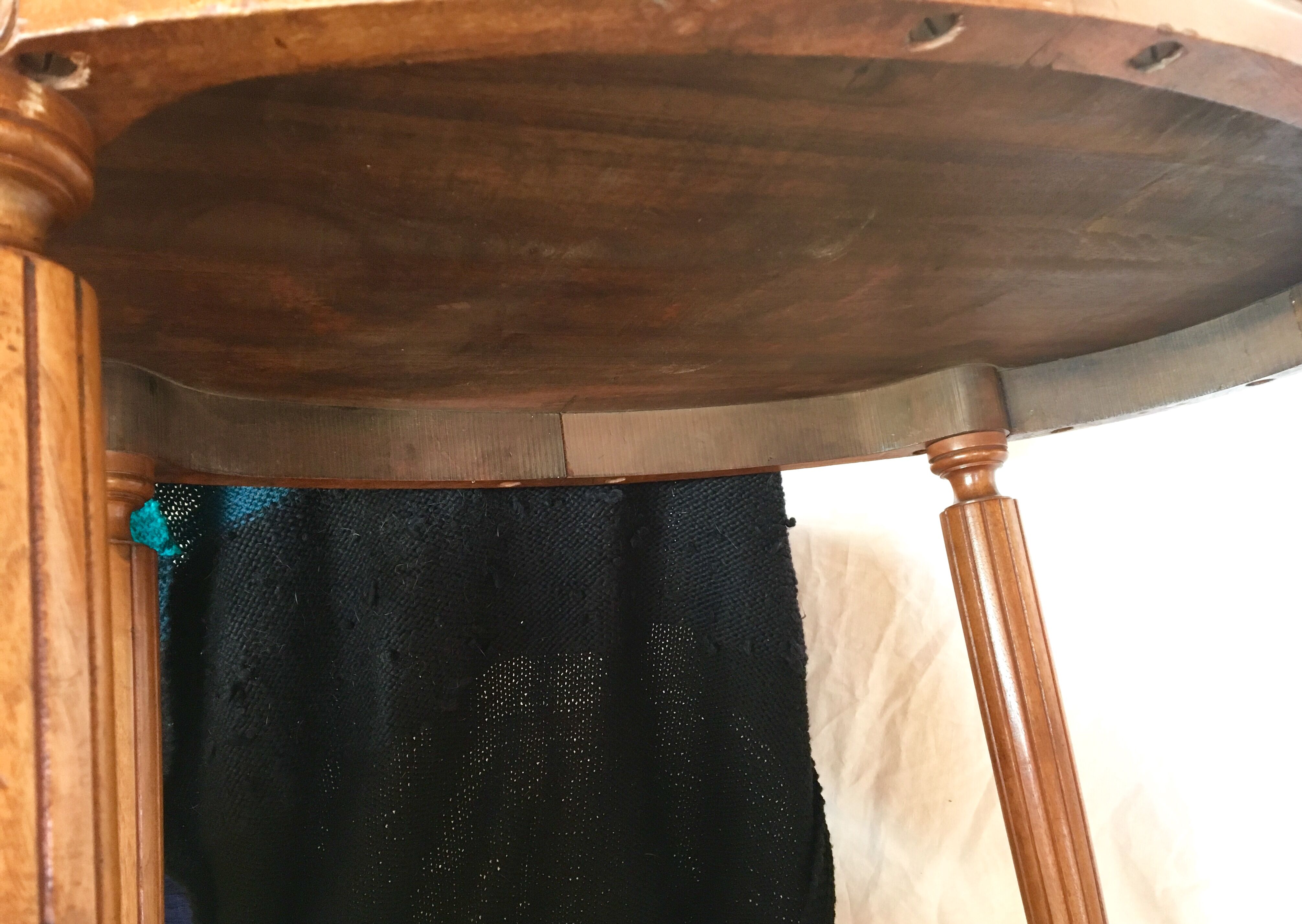 Walnut side table 1930