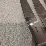 12 silver-plated dessert knives, Ercuis silversmith, Louis XV style, 29