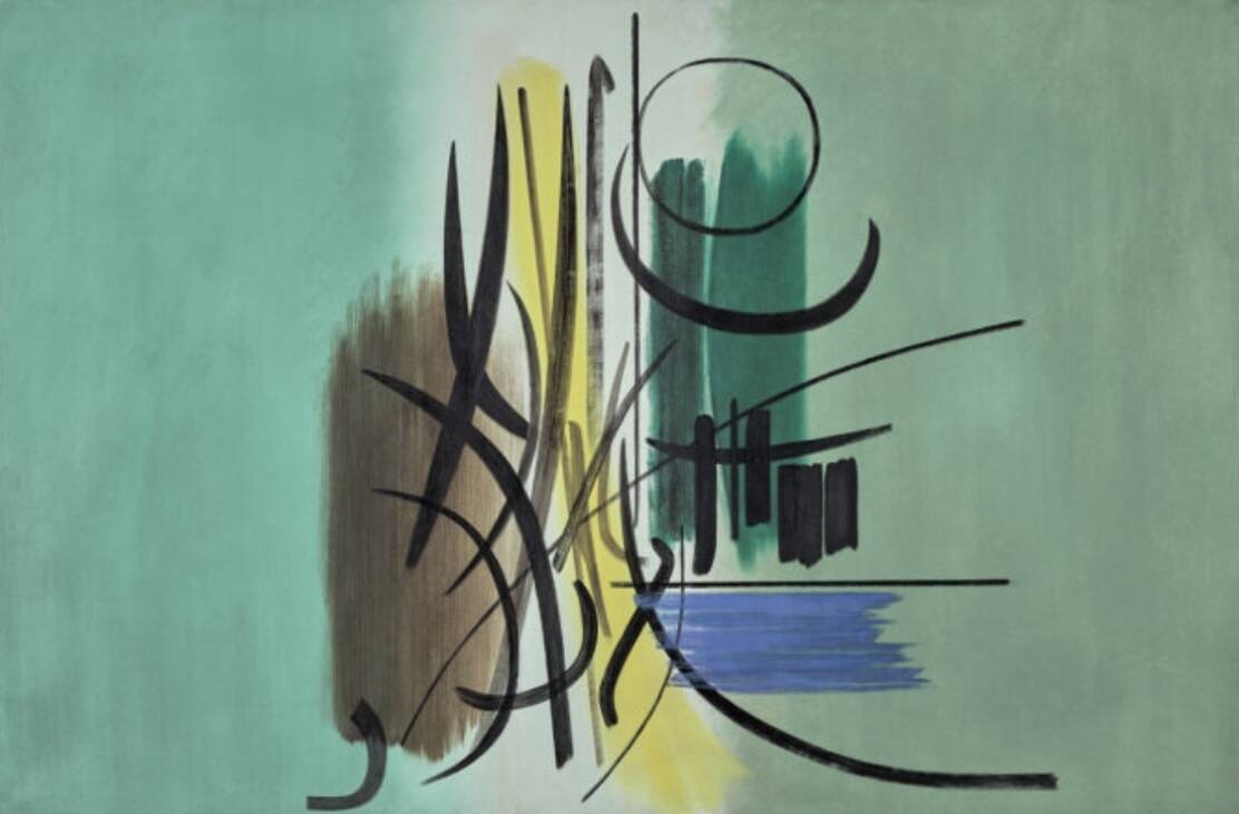 Quadrichromy by Hans Hartung