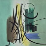 Quadrichromy by Hans Hartung