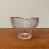Large glass bowl from the mid-century by Heiniä Kainalossa for Humppila, Finland.