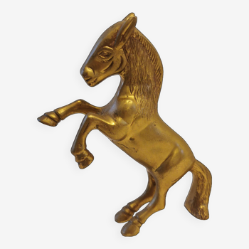 Brass horse