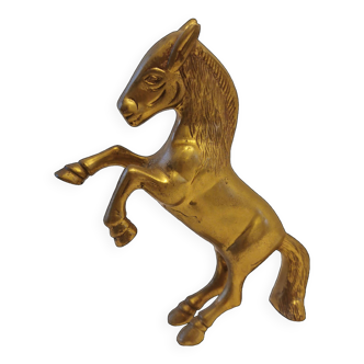 Brass horse