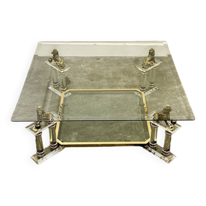 Table basse vintage française