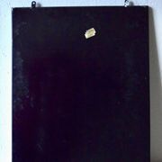 Vintage ceramic wall mirror