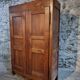 18th-century French antique cherry wood wardrobe – Rustic sideboard