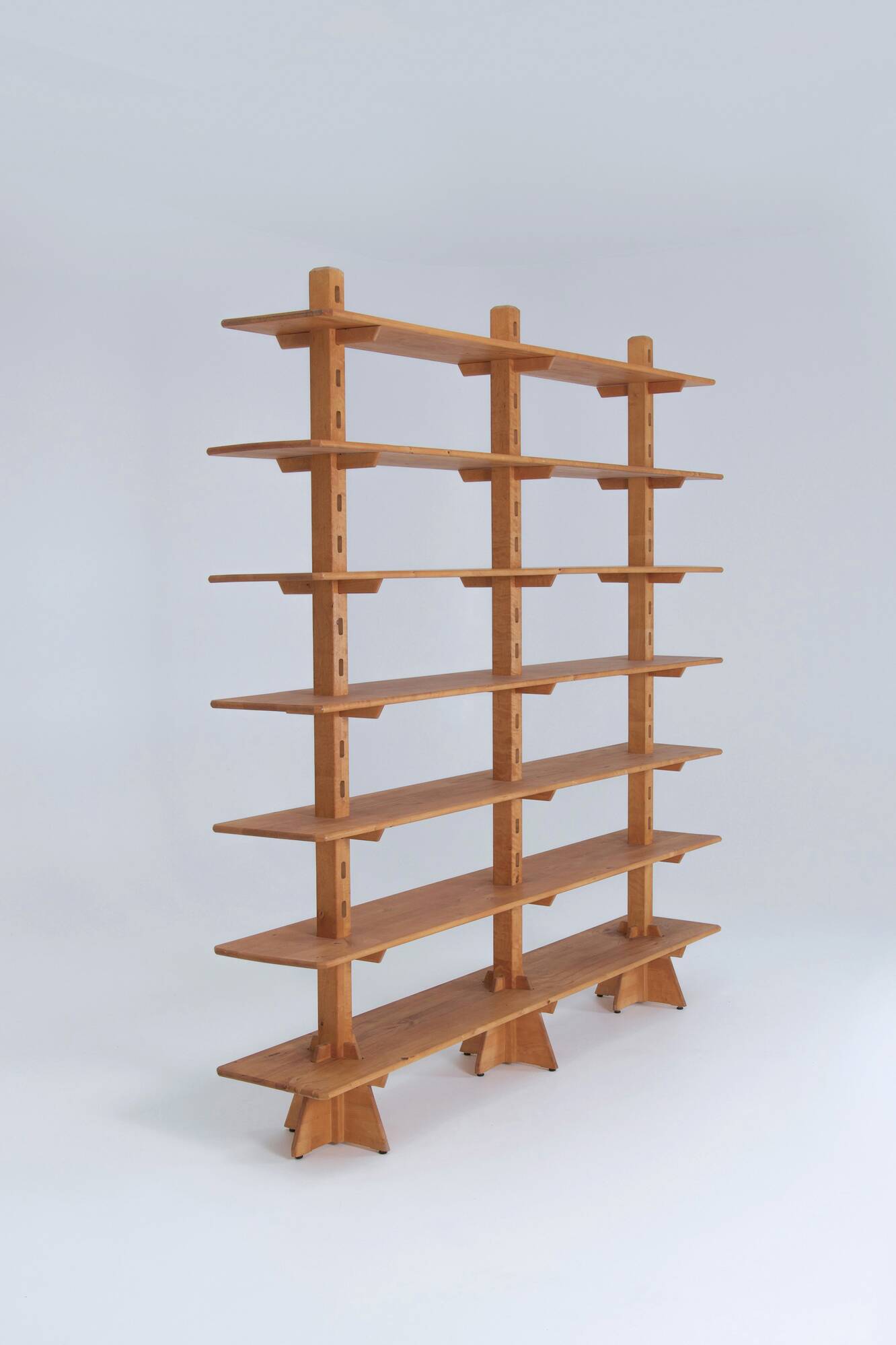 Rare free-standing bookshelf