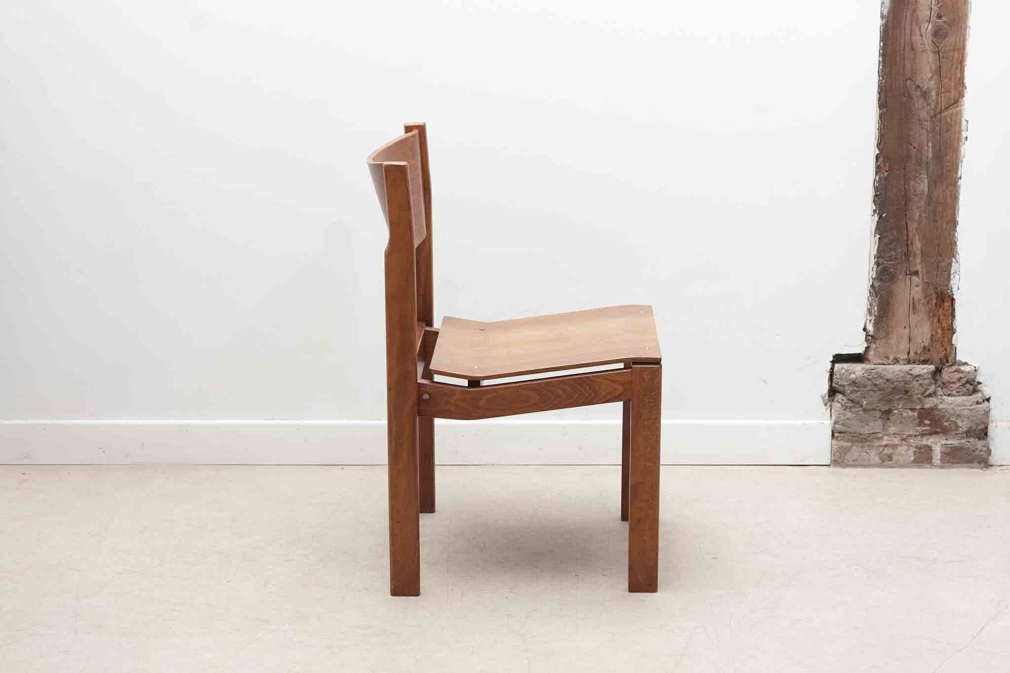 Scandinavian style chair Kusch & Co oak
