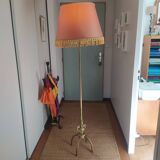 Bronze quadripod floor lamp