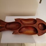 Exotic wood aperitif tray