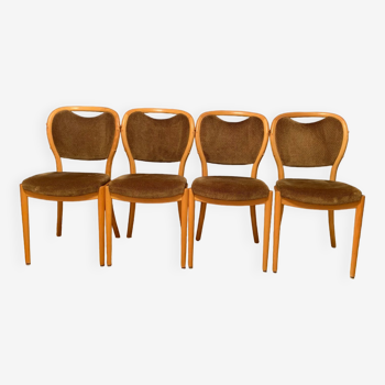 A set of four Spahn Stadtlohn chairs Germany 1970s