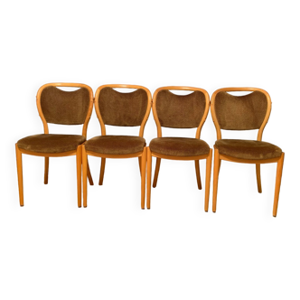 A set of four Spahn Stadtlohn chairs Germany 1970s