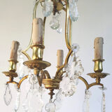 Chandelier cage with Pampilles louis XV style