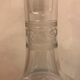 Pair of ancient carafes numbered Crystal Baccarat