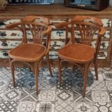 Lot 2 fauteuils bistrot