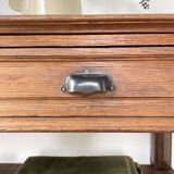 Oak console drapery 1950