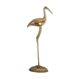 Great blue heron brass dore 46 cm