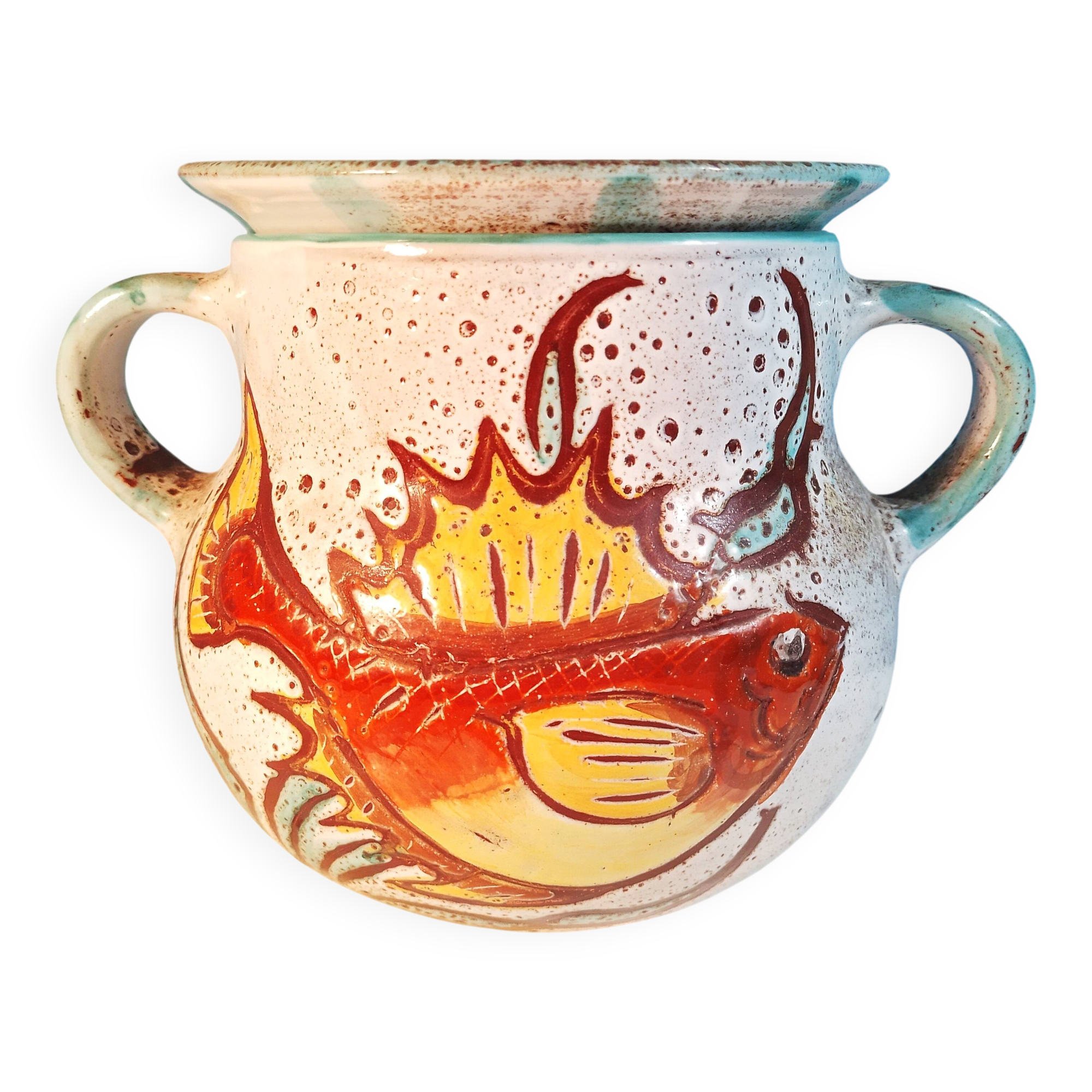 Soupière Vallauris 1960s