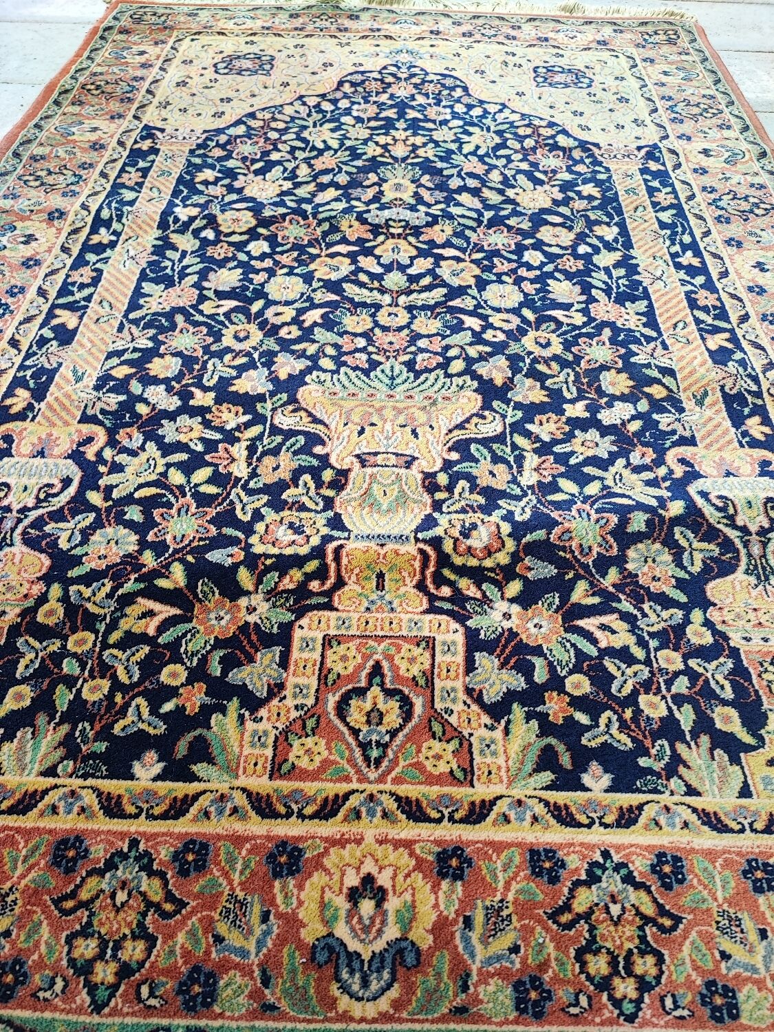 Carpet louqsor carpet 120x180 wool blue