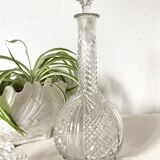 Old glass carafe