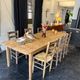 Lot 6 chaises paillées fin 19 eme