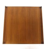 Table basse en noyer, Karl-Erik Ekselius, Suède, 1960