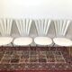 Lot of 4 petal chairs