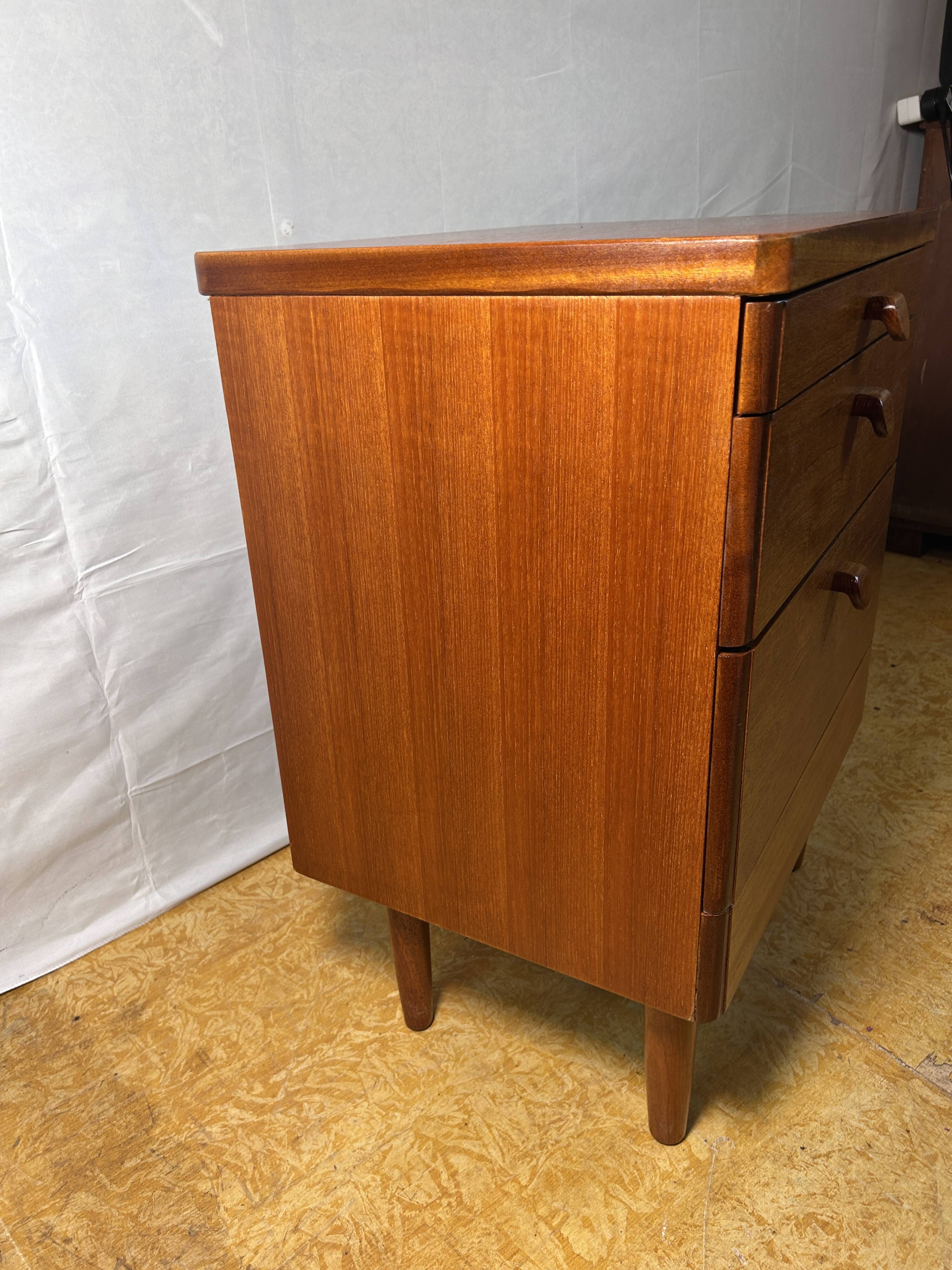 Mid-Century Retro Vintage Teak Small Cabinet by Stag – 1970 Versatile