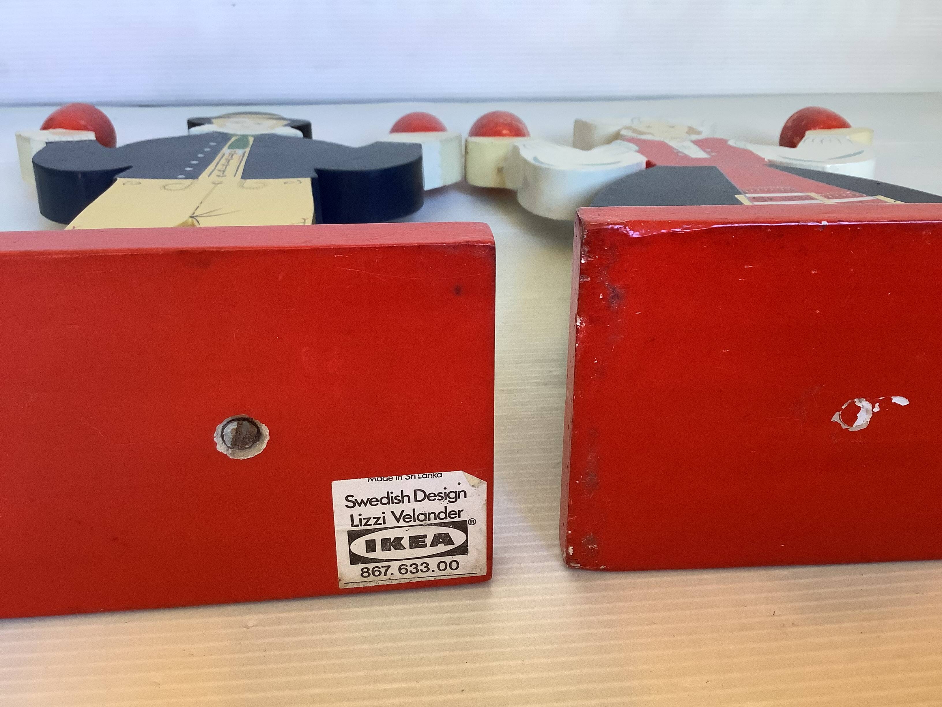 Pair of designer candlesticks Lizzi Velander IKEA