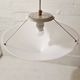 "Kuli" blue and white ceiling lamp 1960s - Svea Winkler Orno Finland | Vintage design lamps