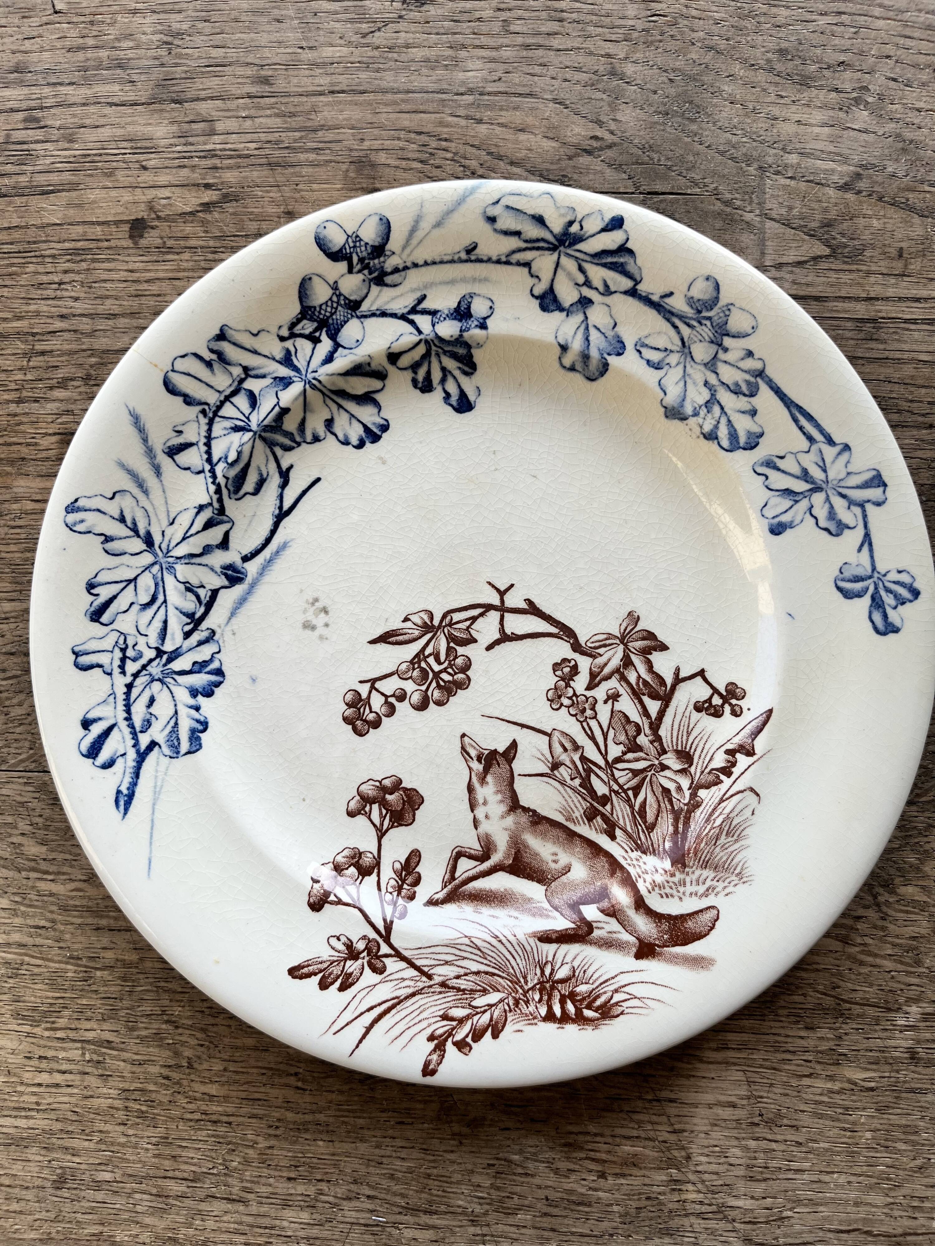 Set number 2 of 3 plates Terre de fer Clairefontaine