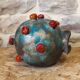 Glazed raku head