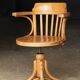 Beautiful Thonet American armchair. Industrial furniture, seat, chair.