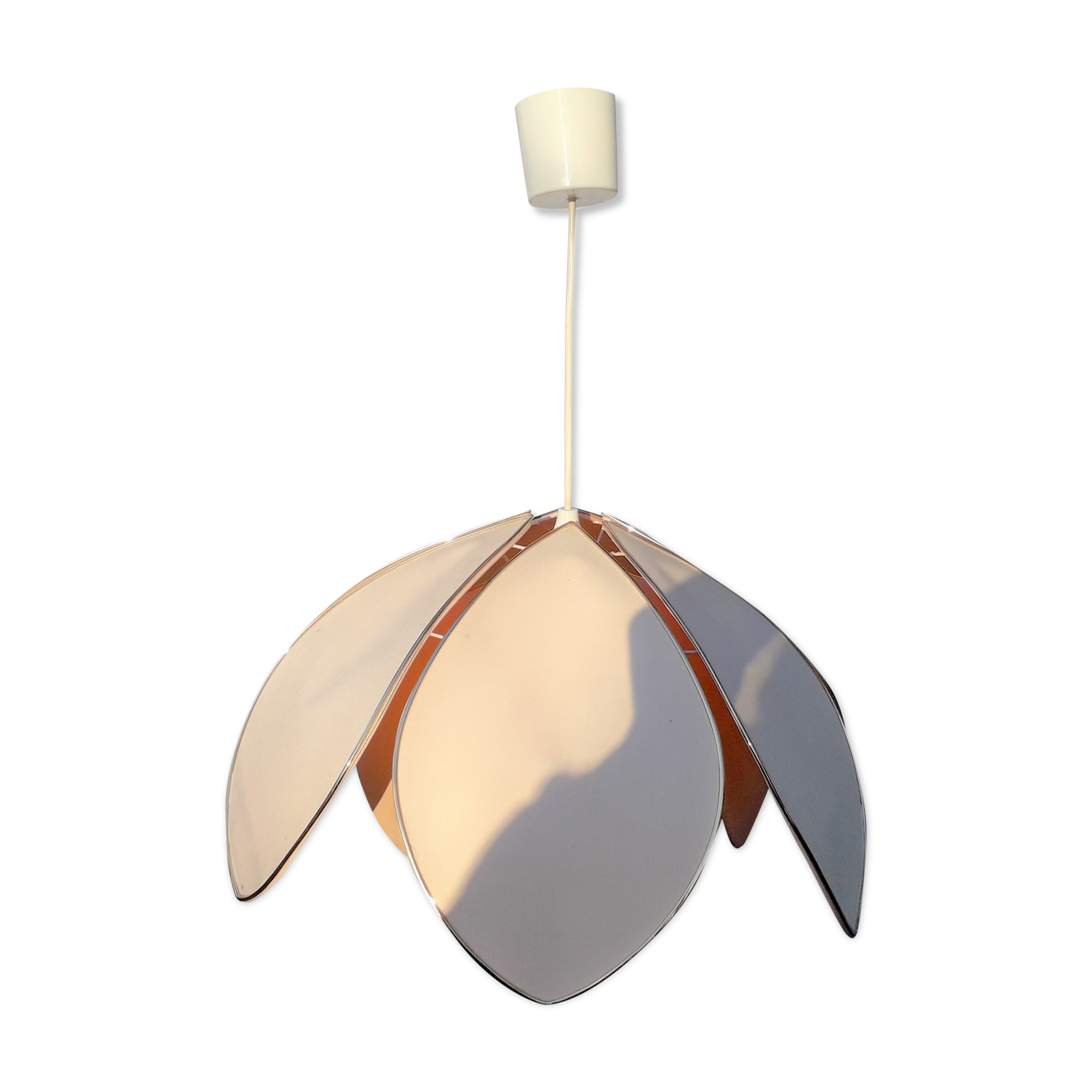 Suspension flower petals