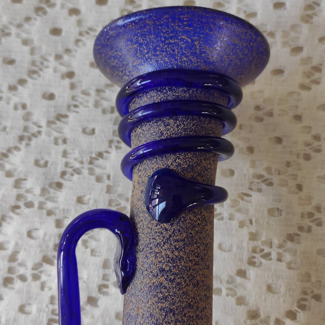 Small glass paste vase