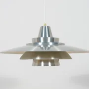 Type 240 pendant lamp, designed by Mogens Davidsen, Superlight, Denmark, 1970s.