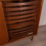 1970s vintage teak wood sideboard danish