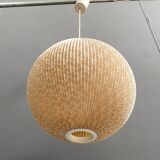 Plisee round hanging lamp 1960s