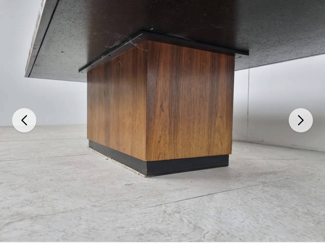 Brutalist table from the 1970s.