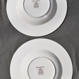 6 hollow plates Villeroy & Boch basket model