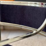 Set of 4 chairs and 2 armchairs model SQ by Willy Rizzo 1970